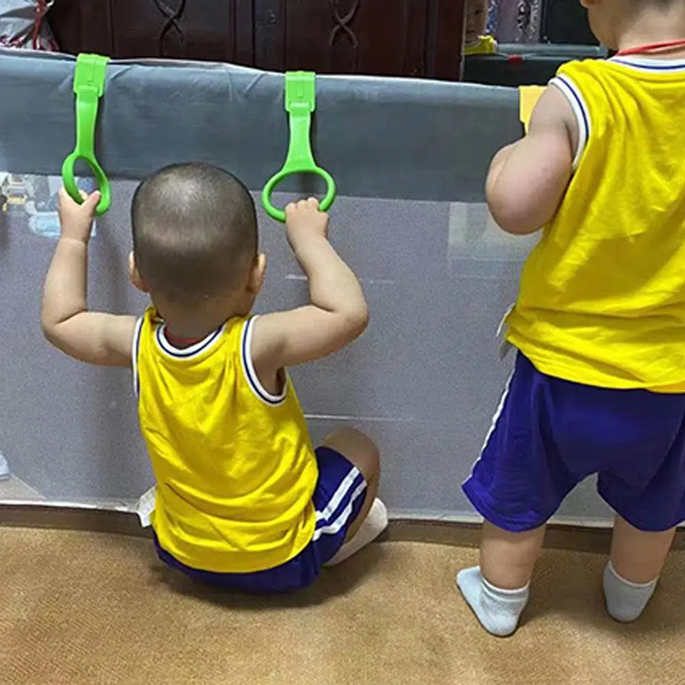 Pingentes aprender a ficar para cercadinho cama anéis ganchos de berço do bebê puxar anel brinquedos do bebê usar ganchos