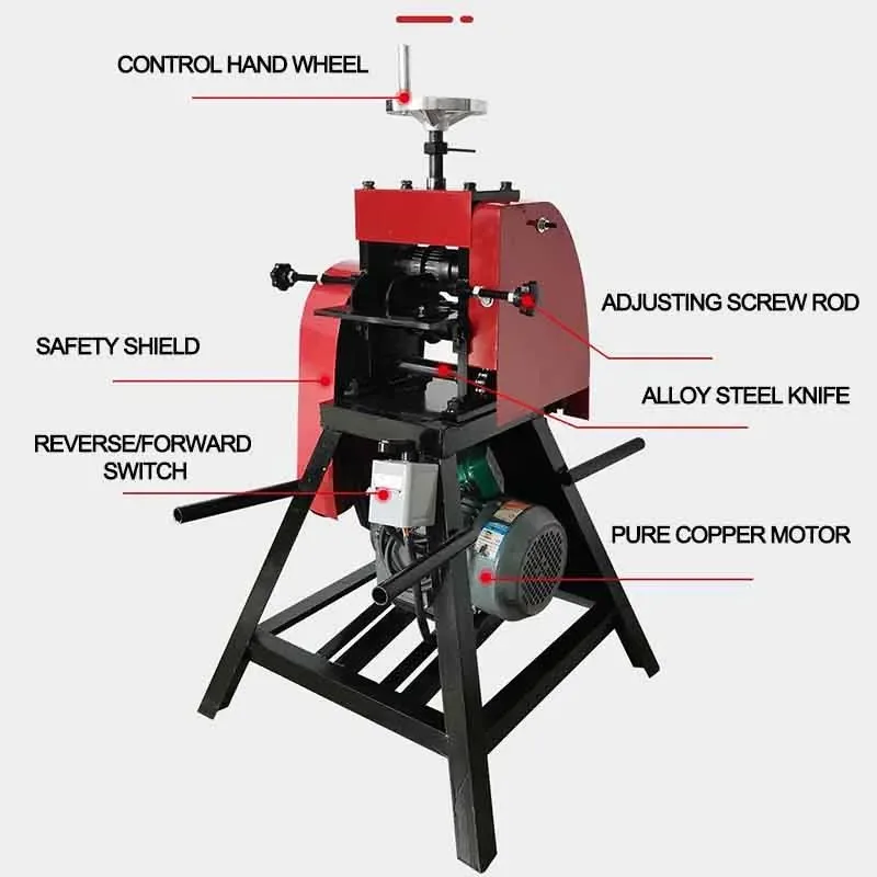 【Hot Sale】New Model Mini Small Copper Wire Granulator Machine High Efficiency Compact Wire Recycling Machine