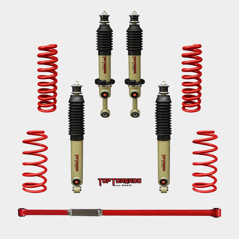 

Off Road 2-inch Suspension Lift Kit 4X4 Adjustable Shock Absorbers Suitable For Toyota Land Cruiser Prado LC120/FJ/HZJ120/150/4R