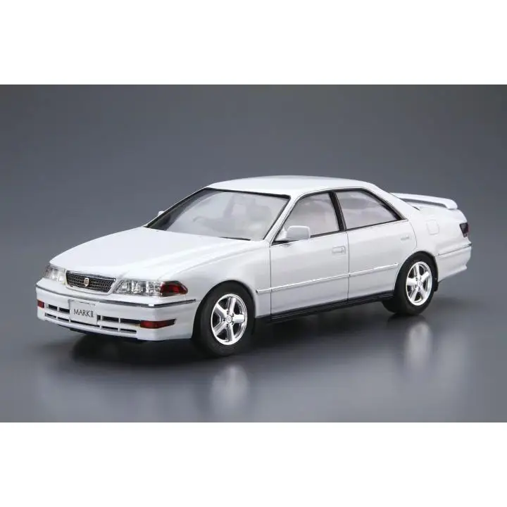 Aoshima-06220 Static Assembled Car Model 1/24 Scale For JZX100 MarkII TourerV 2000 Car Model Kit