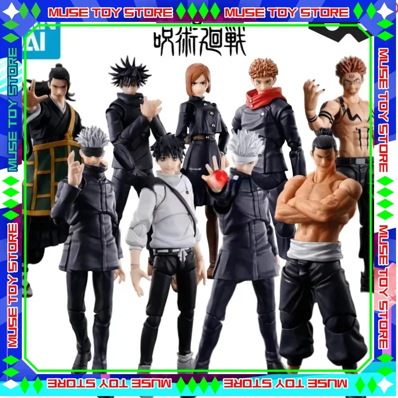 

Bandai Original SHFiguarts SHF Jujutsu Kaisen Todo Aoi Satoru Gojo Itadori Yuji Fushiguro Megumi Ryomen Sukuna Аниме Фигурки Игрушки