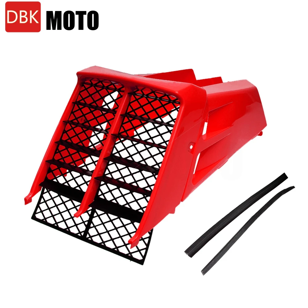 ฝาครอบด้านข้างถังแก๊สพลาสติกพร้อมตะแกรงสําหรับ Yamaha Banshee 350 YFZ350 87-06