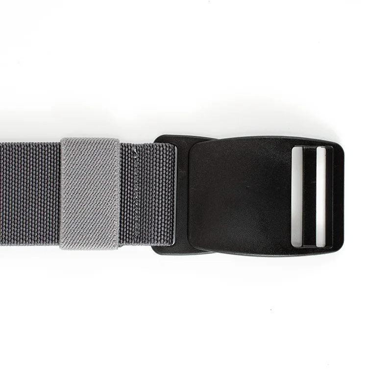 Tactical Elastic Belt For Man High Quality Trouser Men Waistband Outdoor Multi Functional Canvas Plastic Buckle Belts DT107