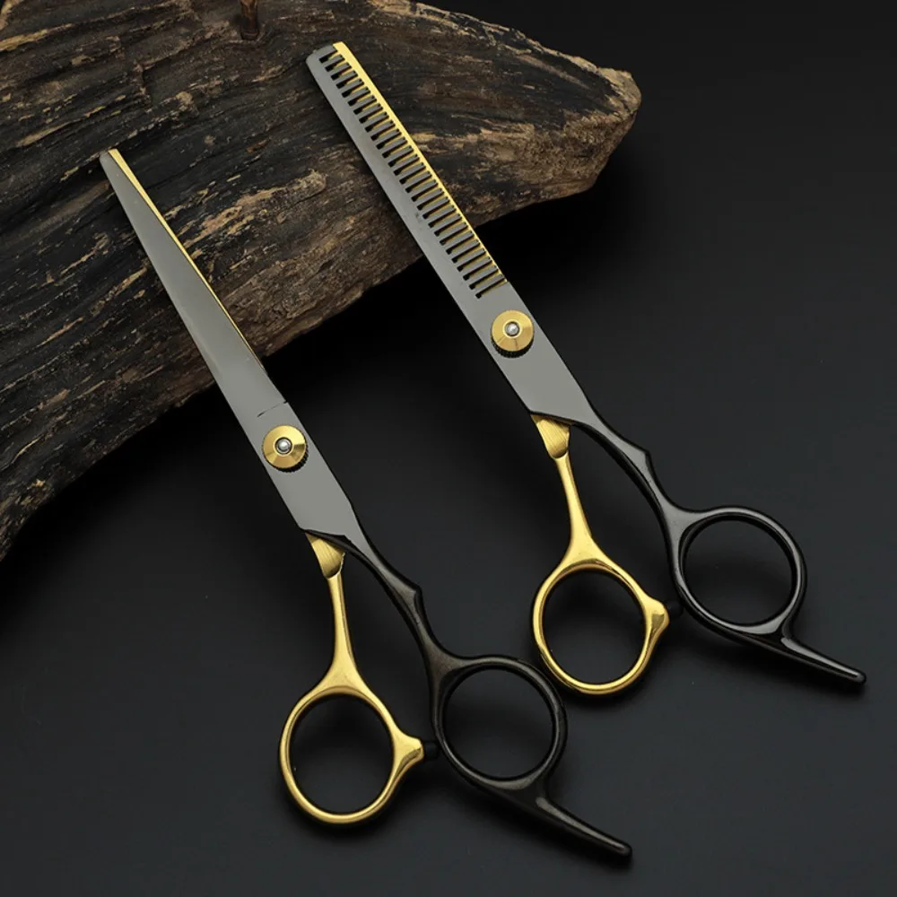 

Stainless Steel Hair Scissors Thinning Hairdressing Hair Cutting Scissors 6 Inch Flat Shear Barber Shears Barber Shop