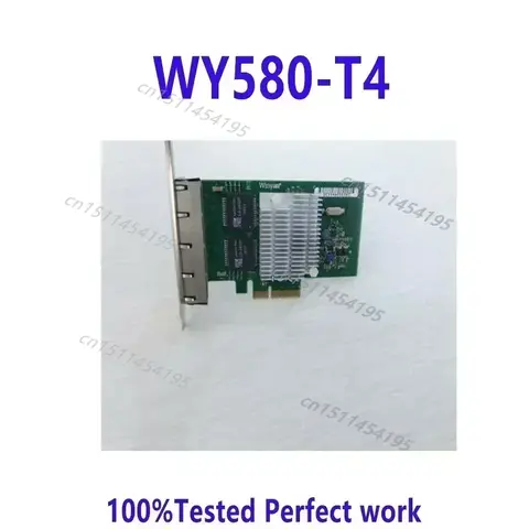 Have quality Winyao WY580-T4 PCIe X4 server four-port Gigabit LAN Test