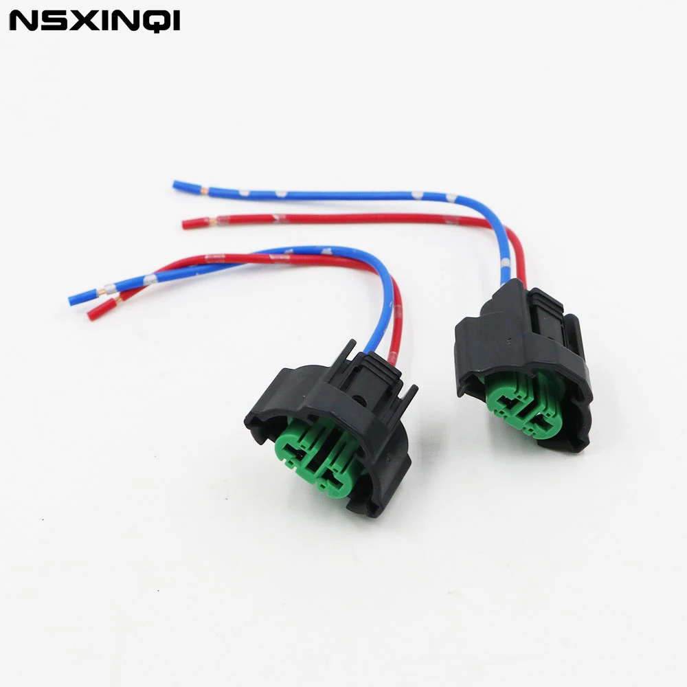 NSXINQI 2pcs H11 Original Car Socket LED Bulb Holder Cars Lamp Adapter Connector For Headlights Fog Lights Wiring Harness