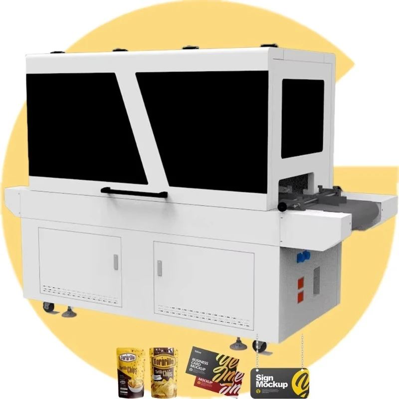 UV Plastic Envelope Courier Bag Single Pass Printer G6 Head High Inkjet 54mm Width UV One Pass Machines