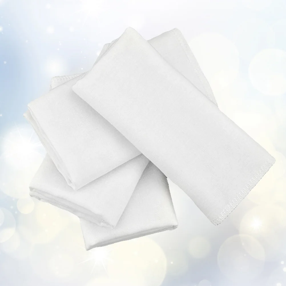 5 قطع منديل قطني إكسسوارات ذاتية الصنع صناعة متقنة وآمنة ومتينة وسهلة الاستخدام والنظيف #3