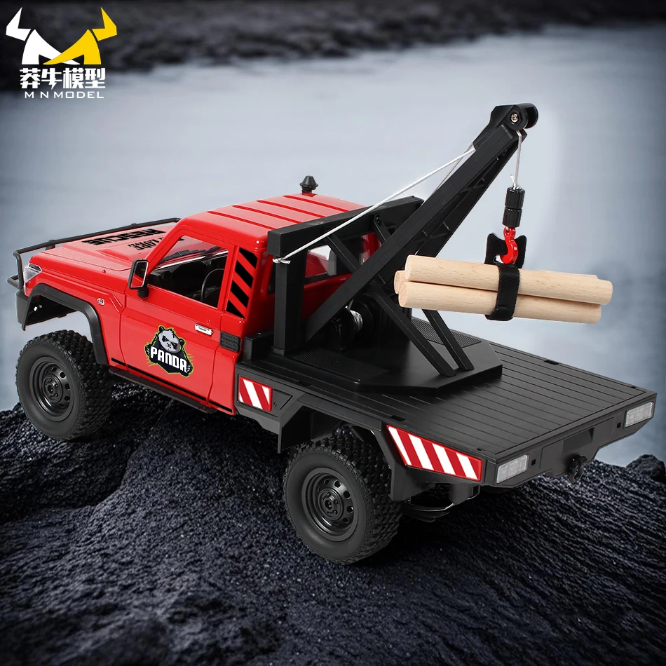 MN نموذج 1/12 4x4 RC الباندا الخوض سيارة الإنقاذ الغوص جميع التضاريس مركبة تسلق شاحنة الهندسة روك الزاحف لعبة للكبار