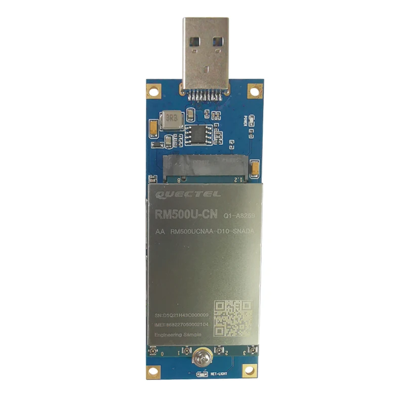 

RM500U-CN M.2 to USB3.0 Dongless Based on Remodelling 5G Module with Optional Shell 5G Antenna