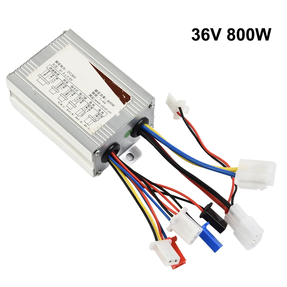 

For Electric Bike Bicycle Scooter E-Bike High Speed 36V 800W Brushed Motor Controller for Electric Bikes and Scooters