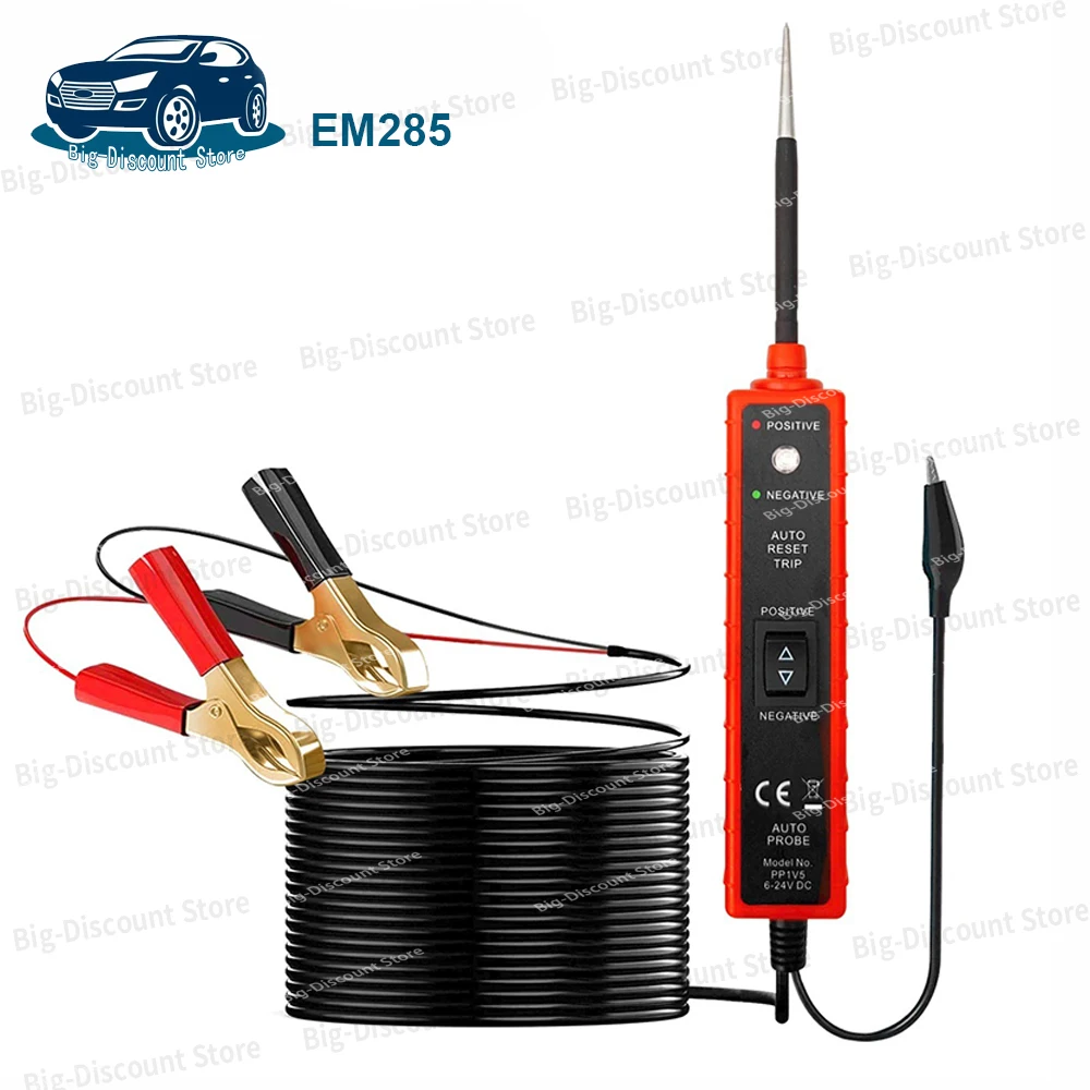 Hot sale EM285 Automotive Electrical System Tester EM285 6-24V DC Car Drive Test Pen Automotive Electric Circuit Tester