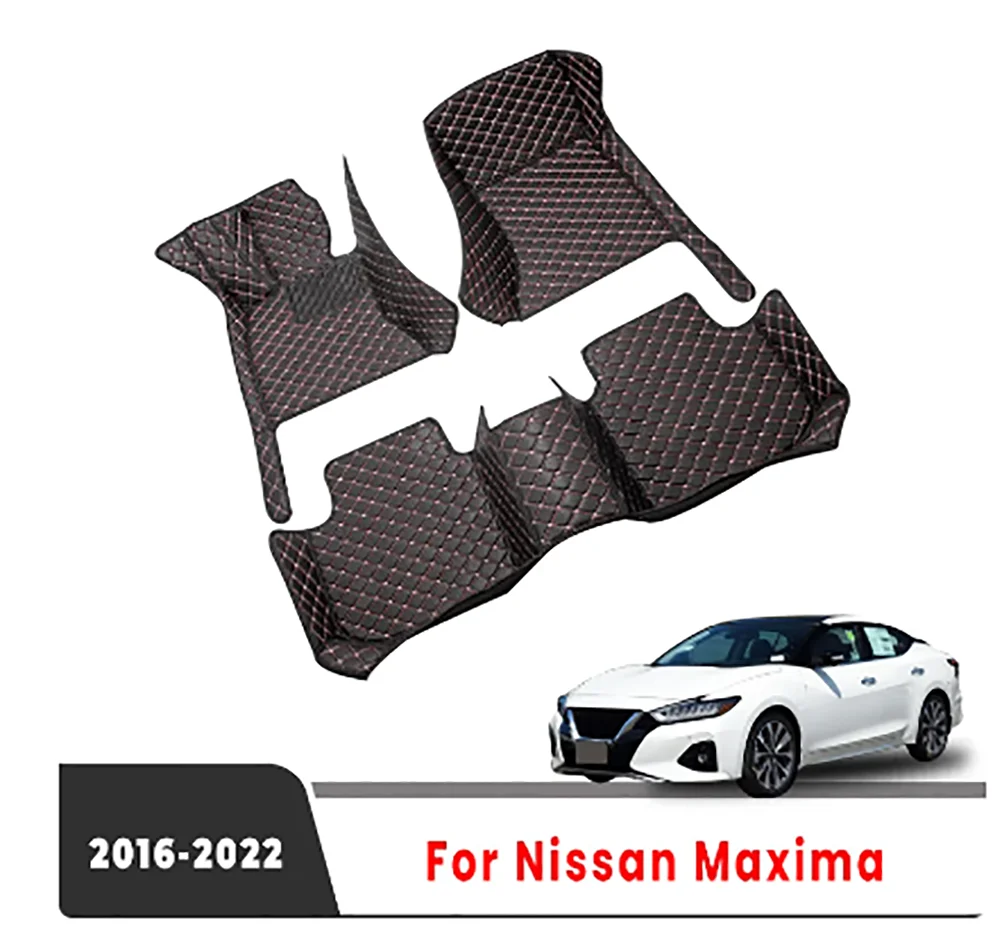 For Nissan Maxima 2022 2021 2020 2019 2018 2017 2016  Foot Pads Custom Accessories Interior Styling Rugs Car Floor Mats Carpets