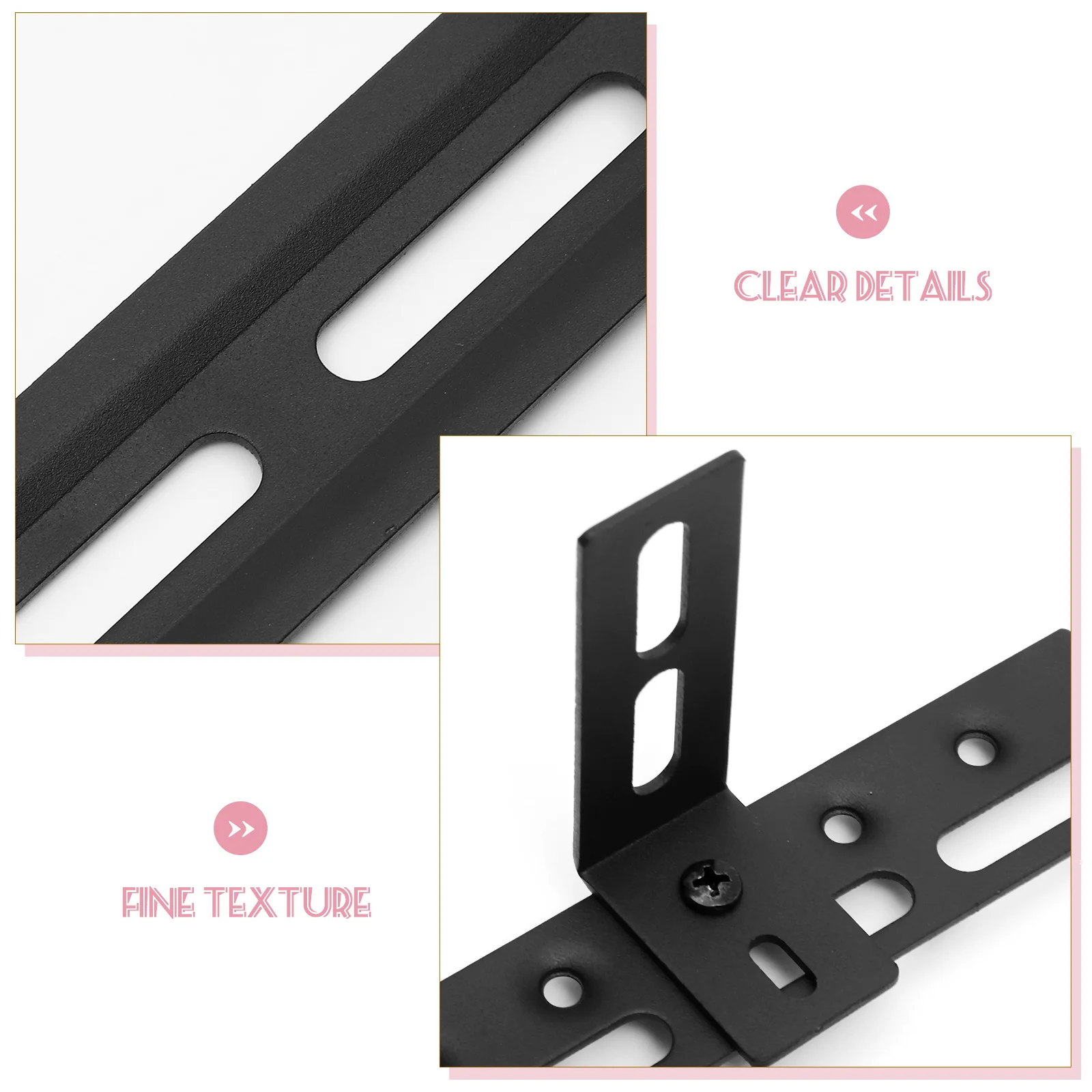 

1Set Universal Metal Speaker Mounting Bracket Heavy Duty Speaker Stand for Home Hotel Bar Club Use Stand Universal