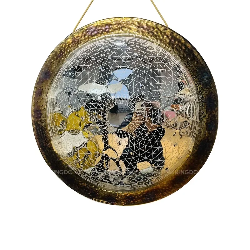 Jindo Custom Alloy Gong 20 to 40 Inch Sound Therapy Instrument Zhou Gong Meditation Bowl for Healing and Relaxation Practice