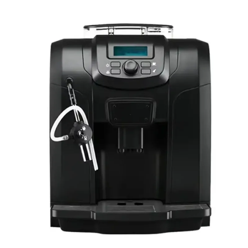 

Commercial Professional Button Type Fully Automatic Coffee Maker Espresso Coffee Machine With Grinder