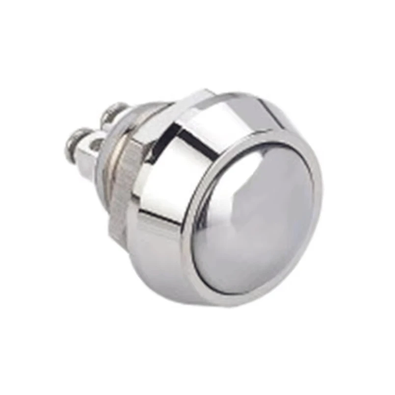 ELEWIND 12mm Metal Bell Push Button IP65 Waterproof for Access Control Systems