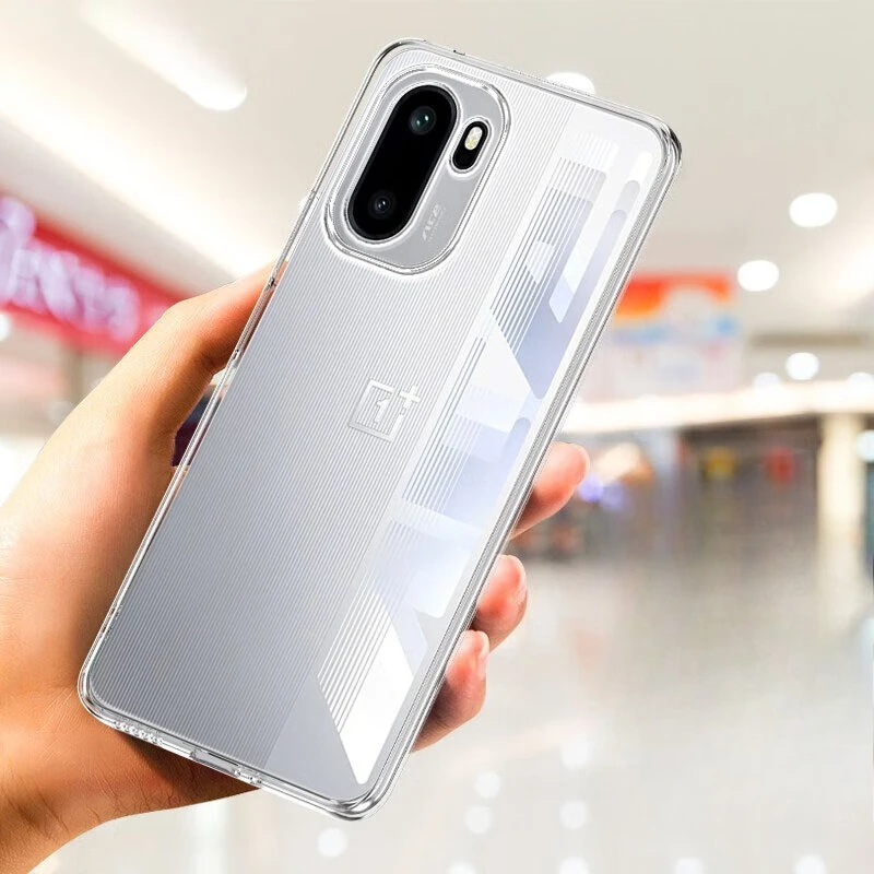 حافظة هاتف شفافة من البولي يوريثان لهاتف OnePlus Ace 6 لهاتف 1+ One Plus Ace6 ONEPLUS ACE 6 غطاء خلفي شفاف من السيليكون