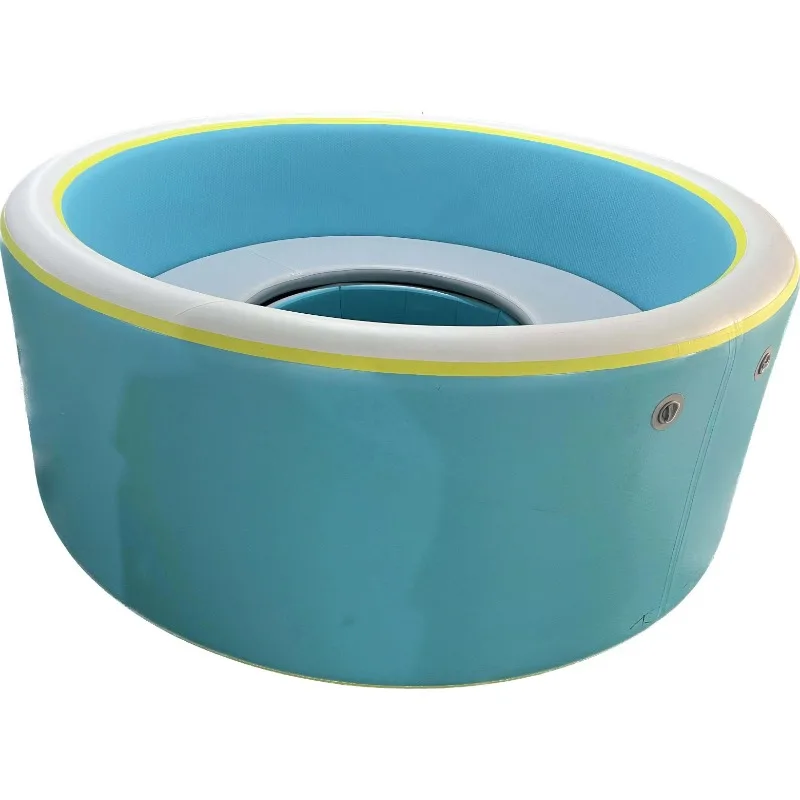 Bañera de hidromasaje inflable portátil de madera para natación, Jacuzzi de madera para exteriores, Sauna, piscina de Spa