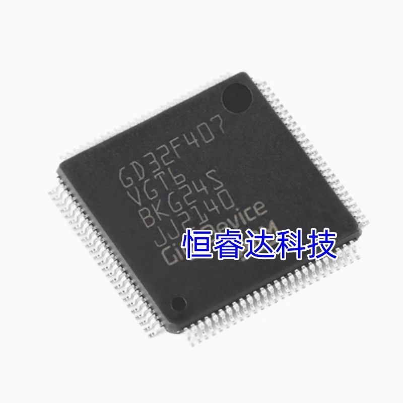 

1 шт. GD32F407VGT6 512 КБ 192 КБ FLASH 82 2,6 В ~ 3,6 В Cortex-M4 168 МГц LQFP-100 (14x14) микроконтроллеры