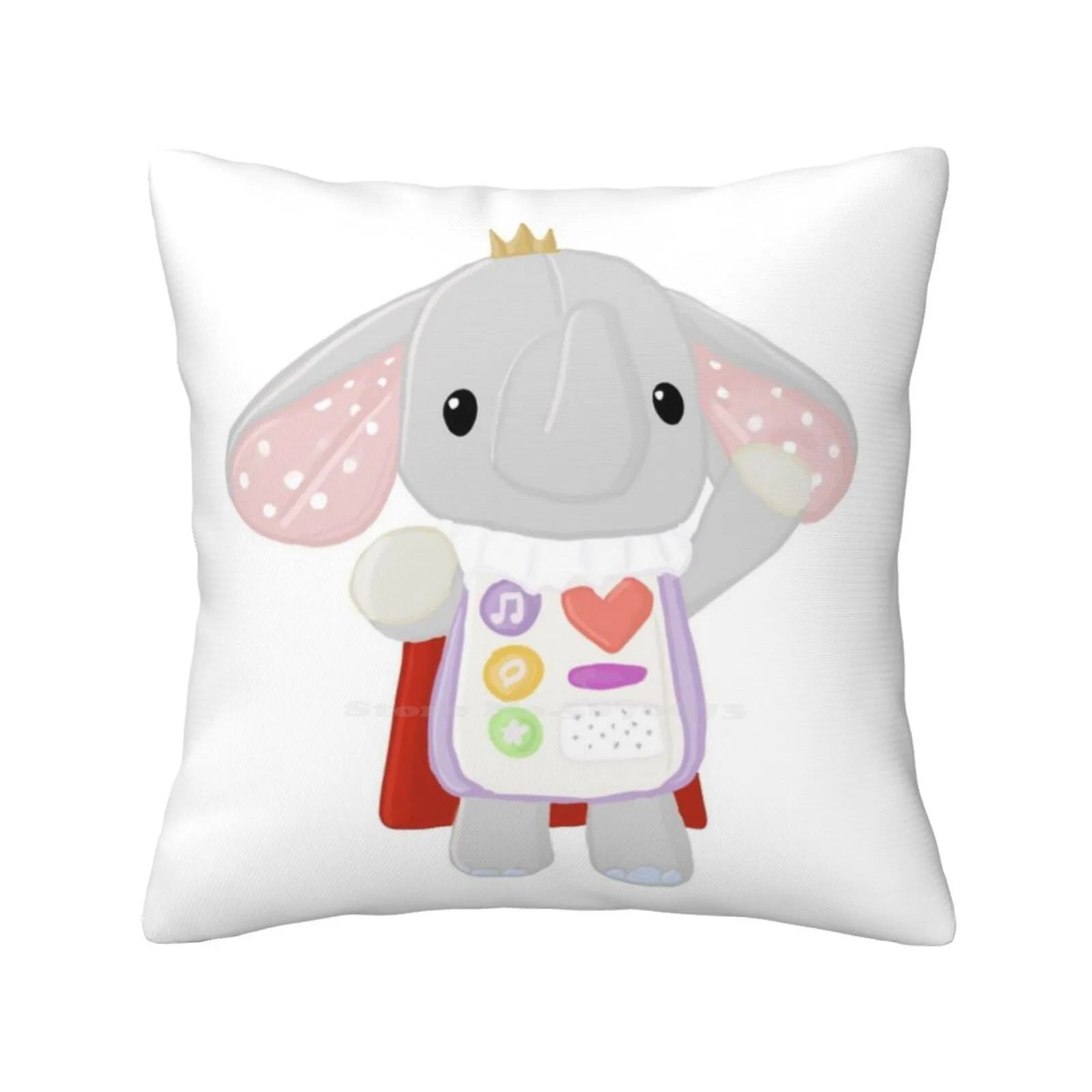 Cutie The Elephant Fashion Sofa Throw Pillow Cover Pillowcase Cutie The Elephant It Takes Two Video Game Pop Culture Cutesy