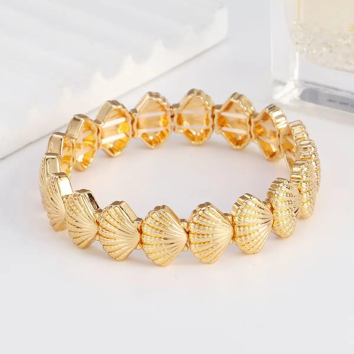 Shell Cuff Bracelet… - image