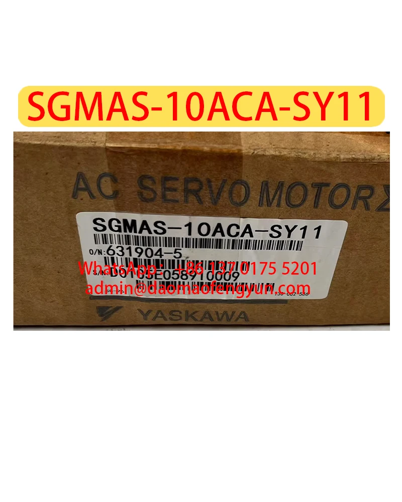 

SGMAS-10ACA-SY11 Brand New Servo Motor SGMAS 10ACA SY11，Fast shipping