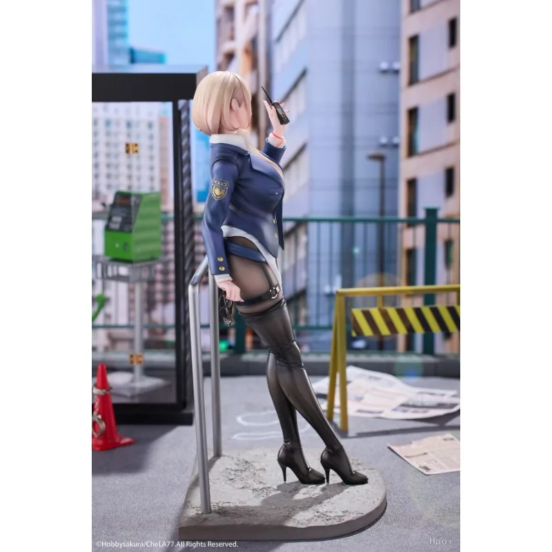 ในสต็อกงานอดิเรกซากุระ Bad Cop 1/6 ตัวเลขสาวเซ็กซี่อะนิเมะรุ่นของเล่นตุ๊กตาเครื่องประดับตกแต่งสะสม