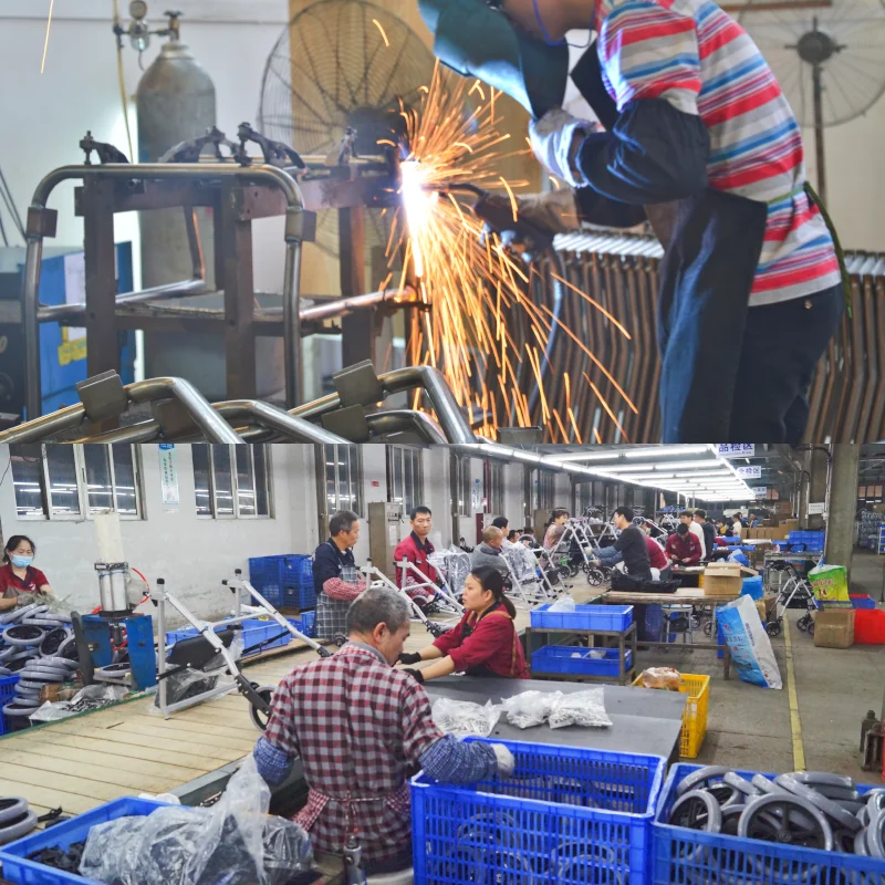 الجملة طوي الصلب السرير السكك الحديدية مستشفى السرير سلامة السكك الحديدية لكبار السن تتجه معدات العلاج إعادة التأهيل #5