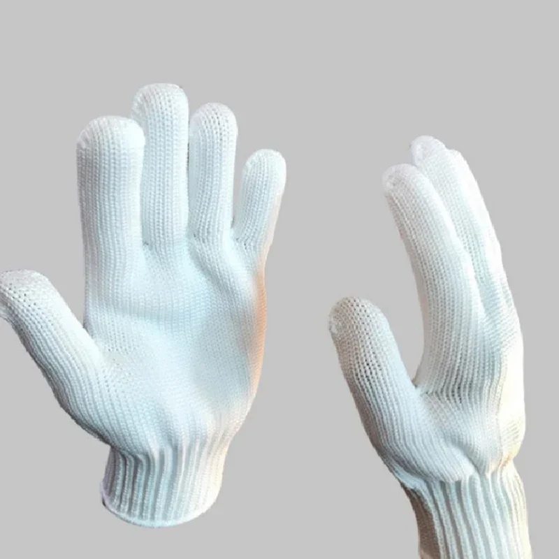 200 Degree High-temperature Resistant Gloves BBQ Kitchen Oven Gloves Oven Mitts Knitting Heat Insulation Workshop Mould Gloves