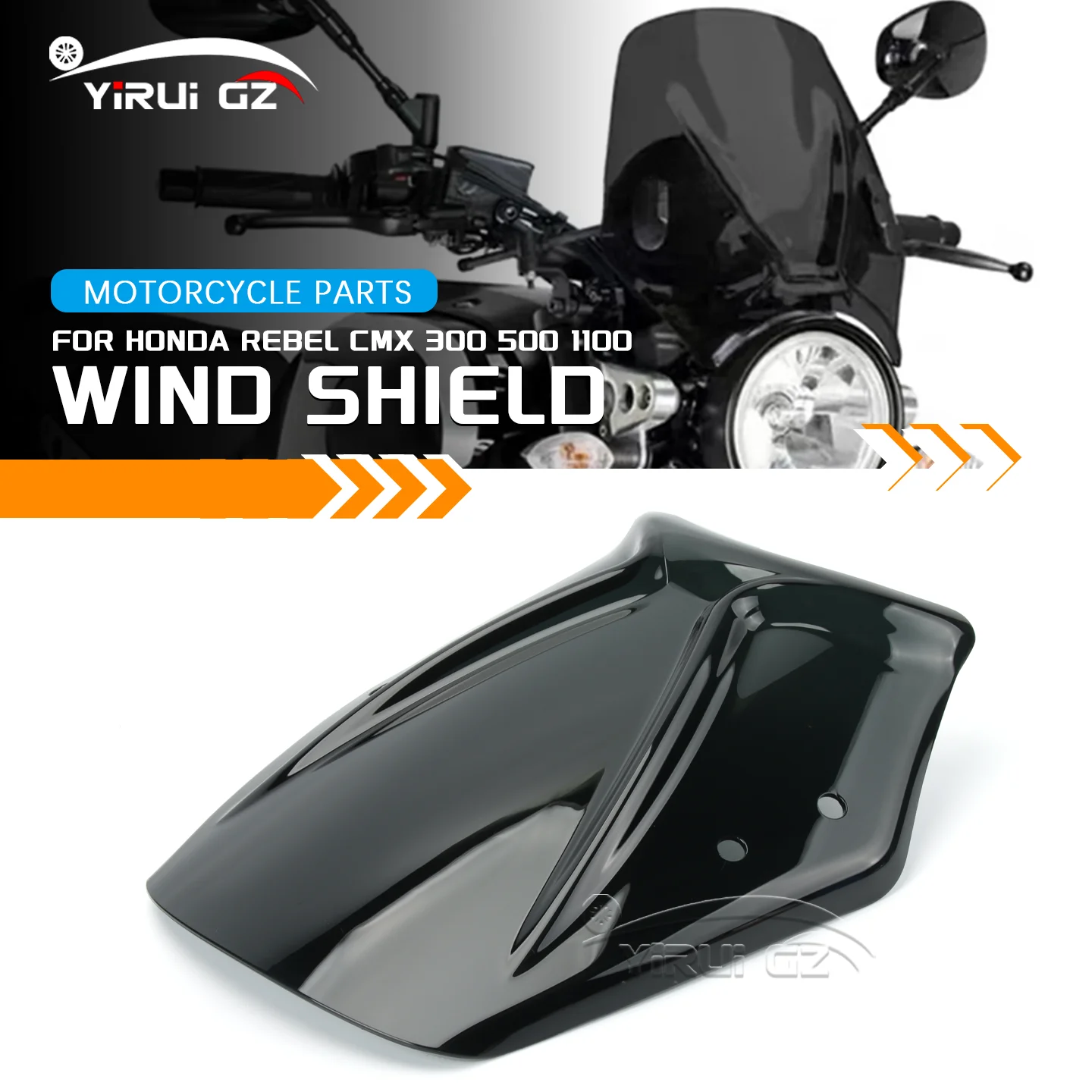 for-honda-motorcycle-windshield-windscreen-screen-double-bubble-wind-deflector-rebel-cmx500-cmx300-cmx-1100-cm300-cm500-cm1100