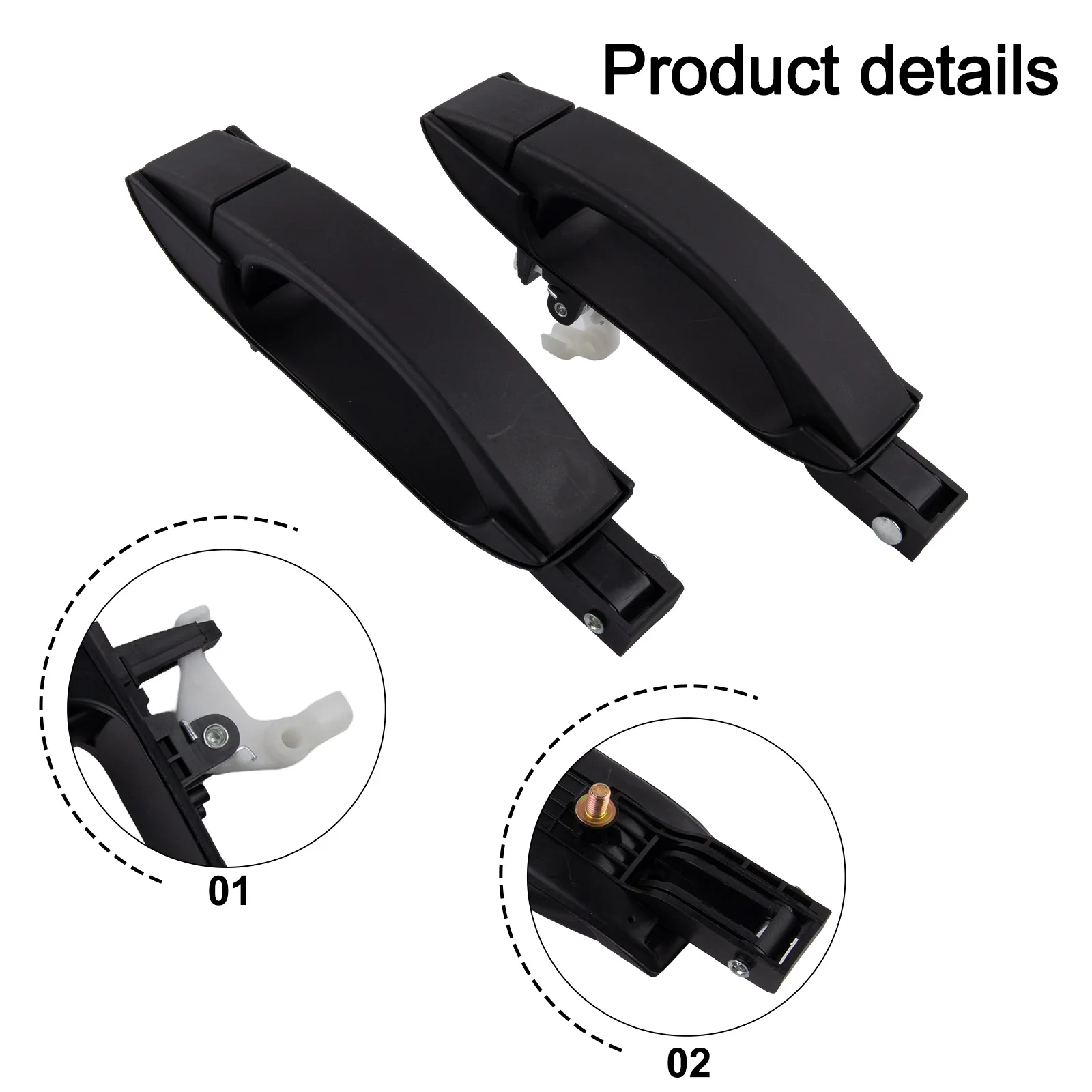 

Protector Replacement Door Handle OEM Door Handle Left And Right Handles OEM Specifications Seamless Installation