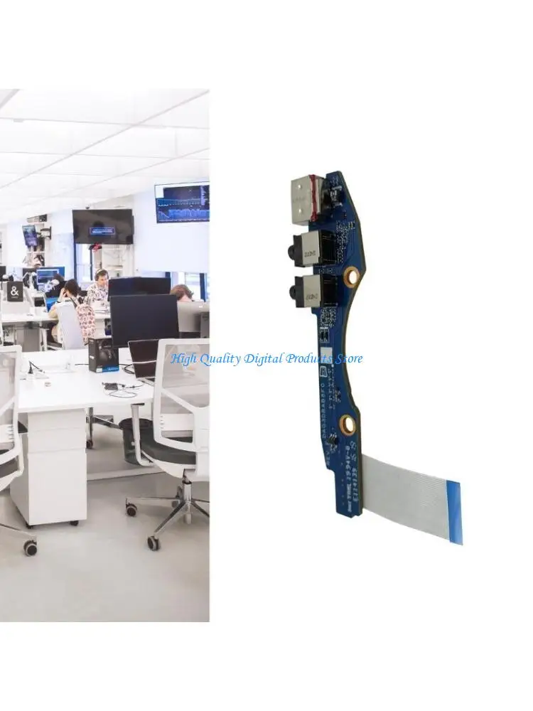 

USB -плата U2JE с плоской кабельной ноутбукой для Pavilion 15DC DAG3DBAB8F0