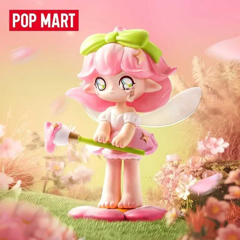 Pop Mart-Boîte ennemi de la série Azura Spring Nette, sac Guess, boîte mystère, jouets beurre mignon, figurine d'anime, ornements de bureau, collection