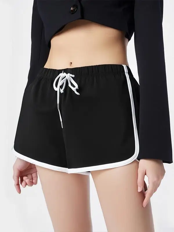 Calças de Yoga Bla Fitn Skort para Verão, Calças Longas para Exercício Femininas, Fabricadas na China QQE25-9227