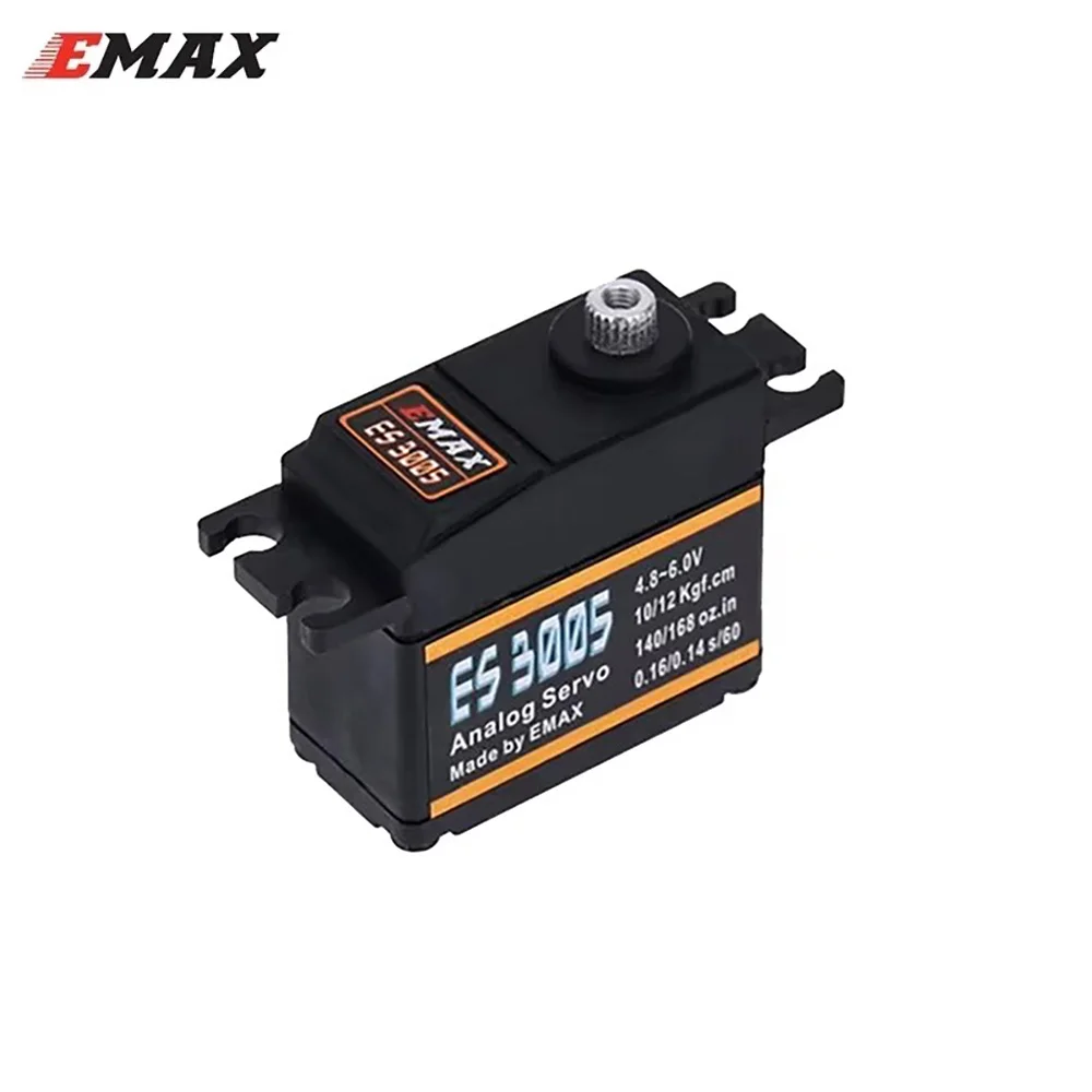 

Emax ES3005 Analog Metal Waterproof Servo with Gears 43g servo 12KG torque for RC car boat airplane