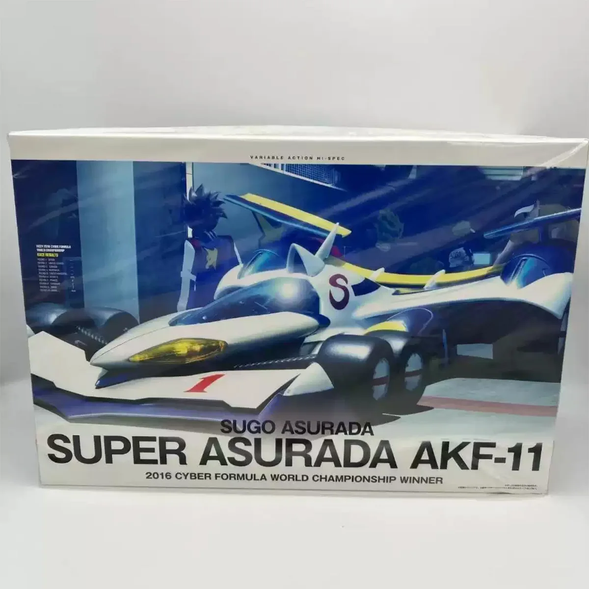 MegaHouse VARIABLE ACTION Hi-SPEC SUGO Super Asurada AKF-11 2016CYBER FORMULA بطولة العالم الفائز GPX Racing 1/18 Model