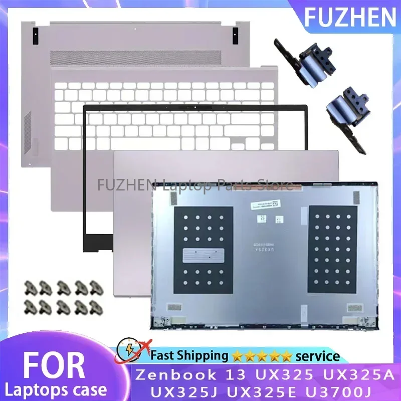 New For Zenbook 13 UX325 UX325A UX325J UX325E U3700J Laptop LCD Rear Cover/Front Frame/Palm Pad/Bottom Cover/hinge Light Purple