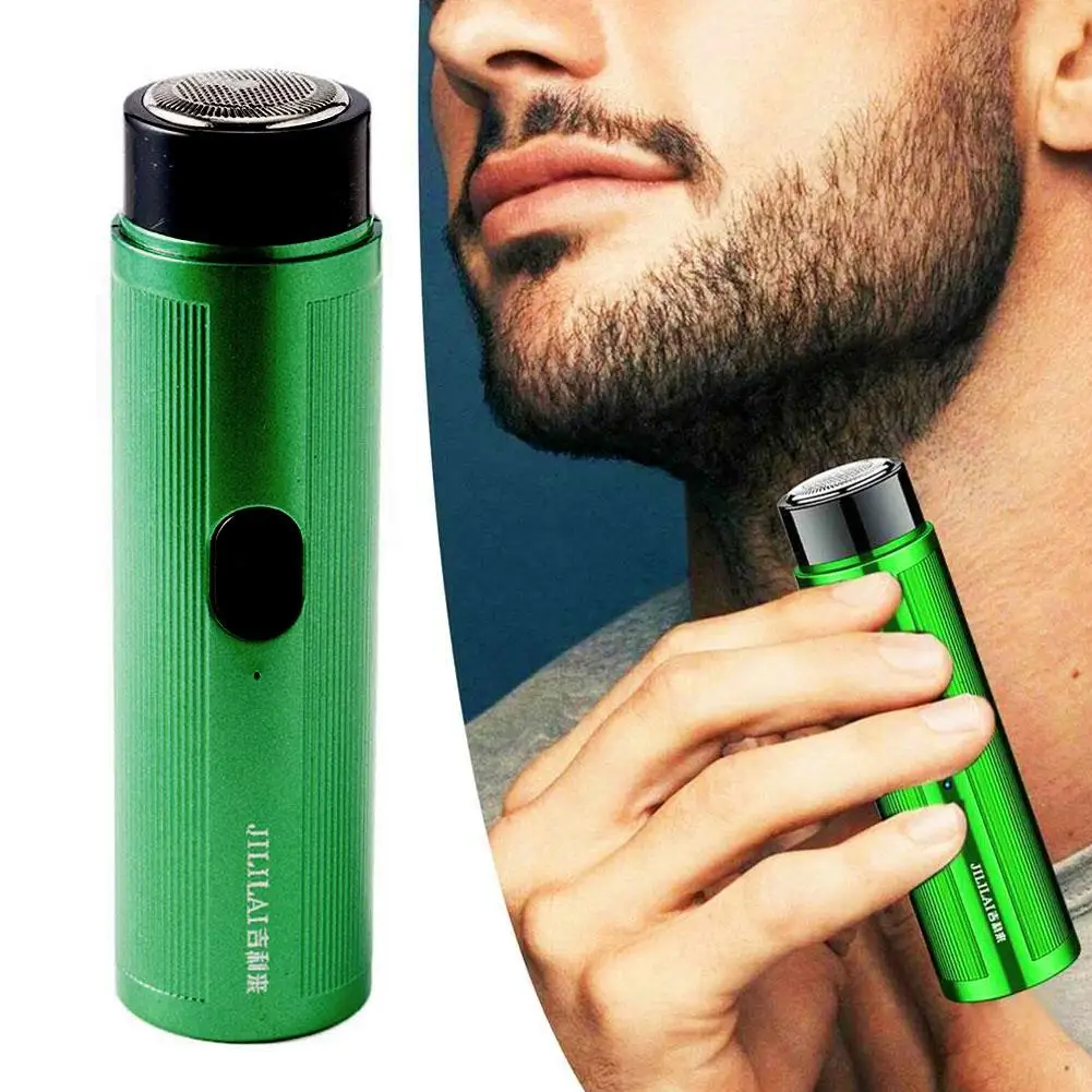 Mini rasoio elettrico da uomo rasoio automatico rasoio portatile rasoio da barba rasoio ricaricabile Mini rasoio da viaggio per auto