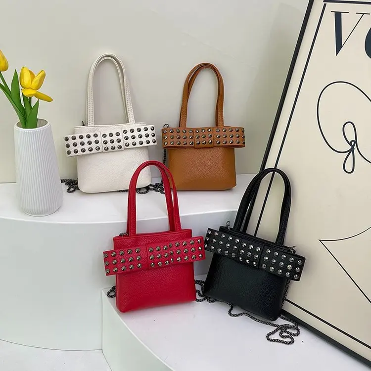 

2025 Trendy Shoulder Bag for Women - Elegant Crossbody Purse with Rhinestone Decor, Minimalist Casual Handbag