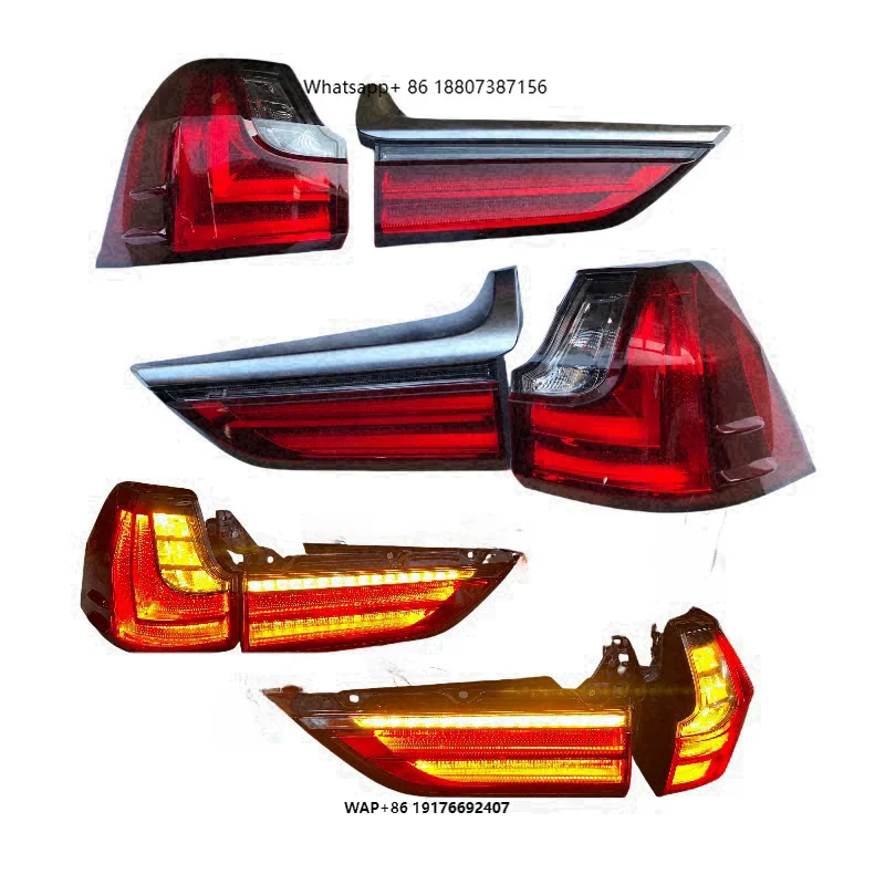 Best Price  FORLexus LX 570 Package Luxury SUV Car Taillight with streamer turns to 2017-2022