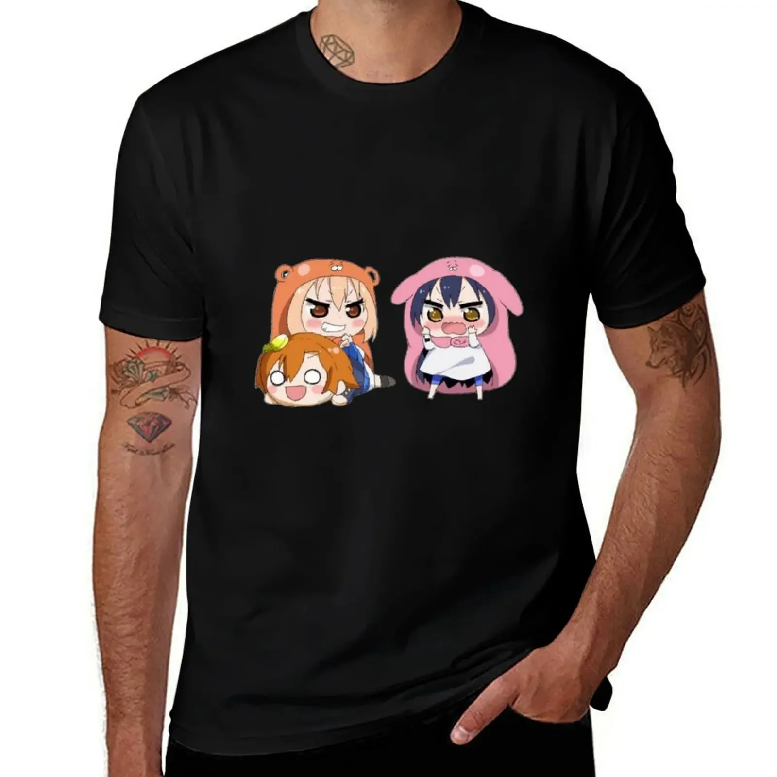 

umaru chan chibi T-Shirt summer shirt plain funny shirt cotton cheap stuff t shirts for men