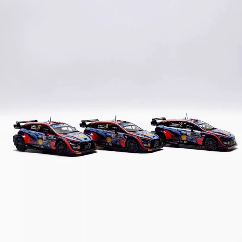 IXO ダイキャスト合金 1/43 スケール i20 2022 モンテカルロラリーカーモデルクラシック大人のお土産ギフトホビー & おもちゃ