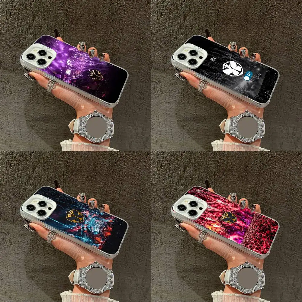 

Music Festival T-Tomorrowlands Phone Case For iPhone 16,15,14,13,12,11,Mini,Pro,E,XS,SE4,MAX White Candy Matte Cover
