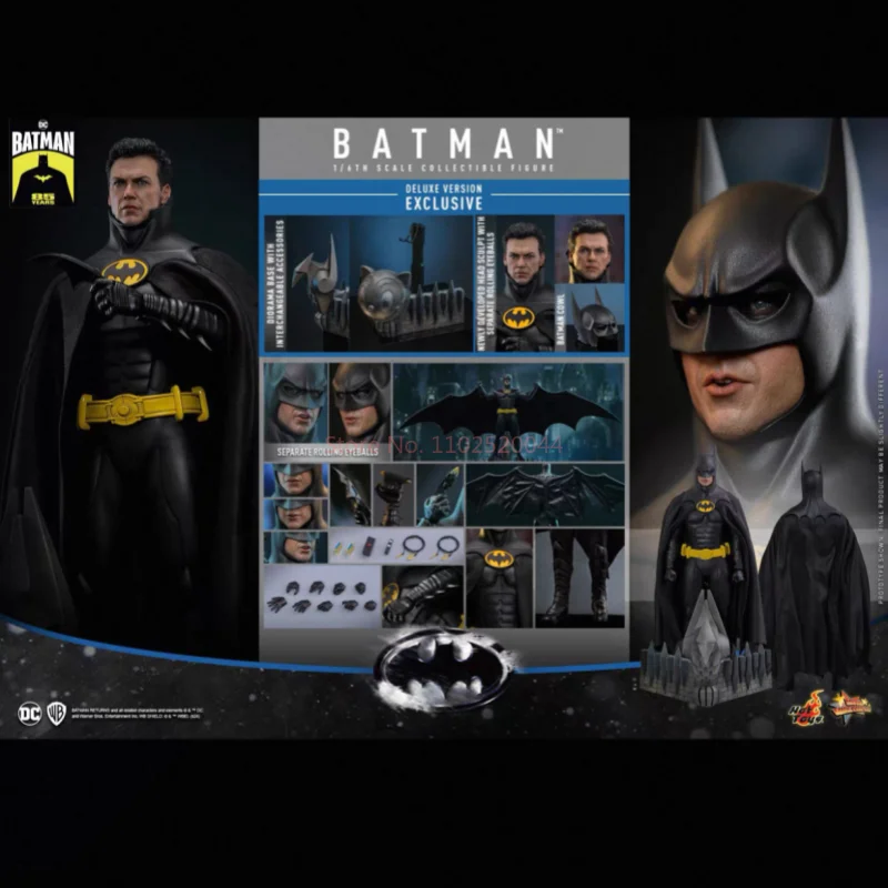 Hottoys 1/6 مقياس باتمان يعود البدلة المتنقلة دمية مجموعة عمل الشكل لعبة للأطفال هدية عيد ميلاد تحصيل الشكل العسكري