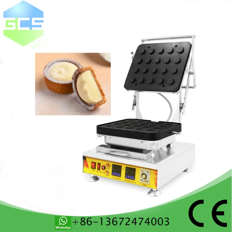 Model 839 Commercial 30 holes round tart 32*32 mm size Egg tartlet machine cheese tart making machine