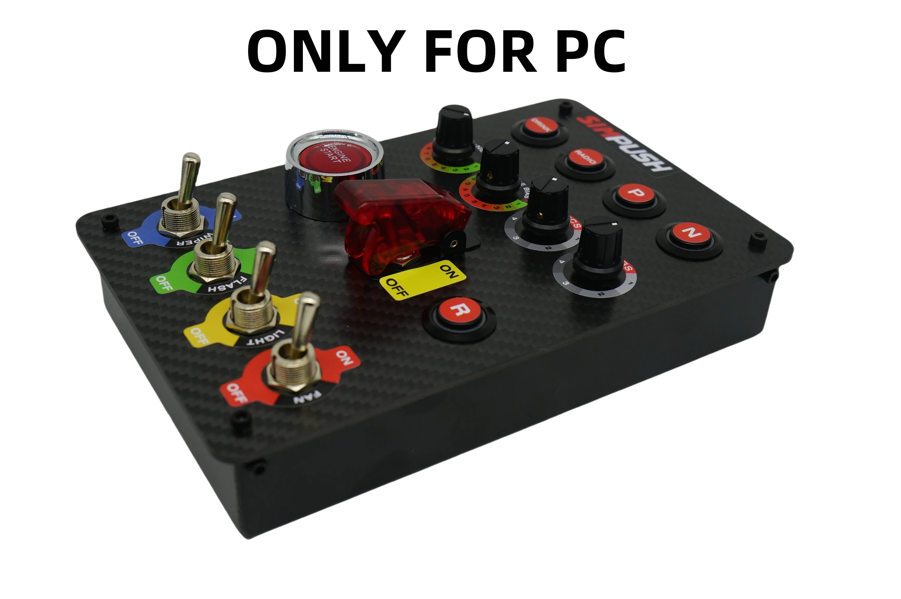 صندوق أزرار SIMPUSH Sim Racing SIMAGIC FANATEC THRUSTMASTER SIMUCUBE