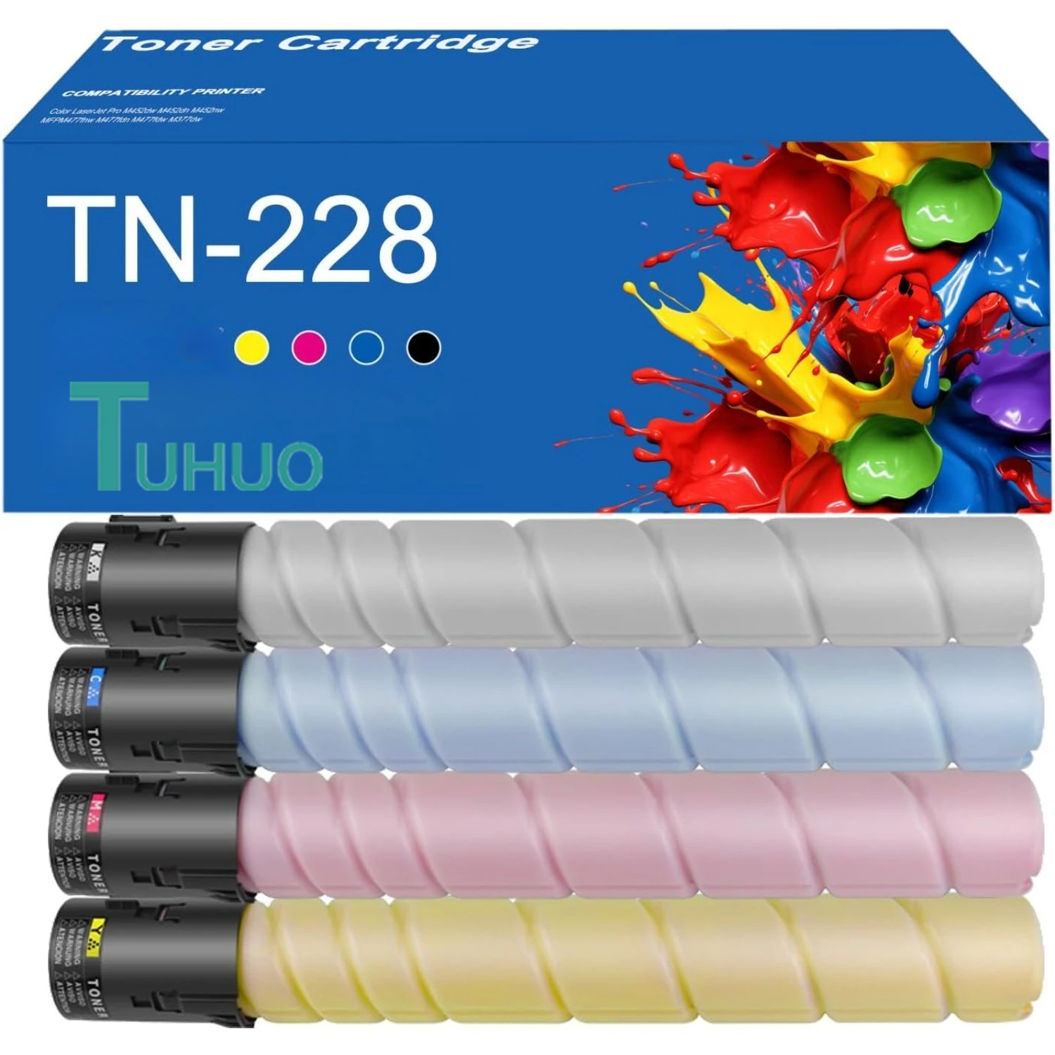 

TN228 тонер-картридж, совместимый TN-228 для Konica Minolta Bizhub C226i C286i C7222i C7228i тонер-картриджи для принтеров работает
