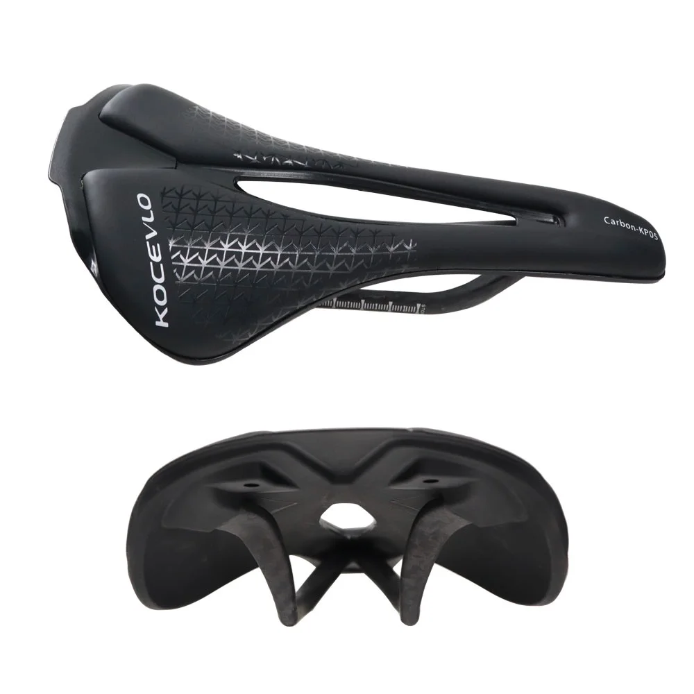 NEW Kocevlo Bicycle Seat MTB Road Bike Saddles Carbon Ultralight Comfortable Seat Cushion Bike Racing Saddle Parts Components