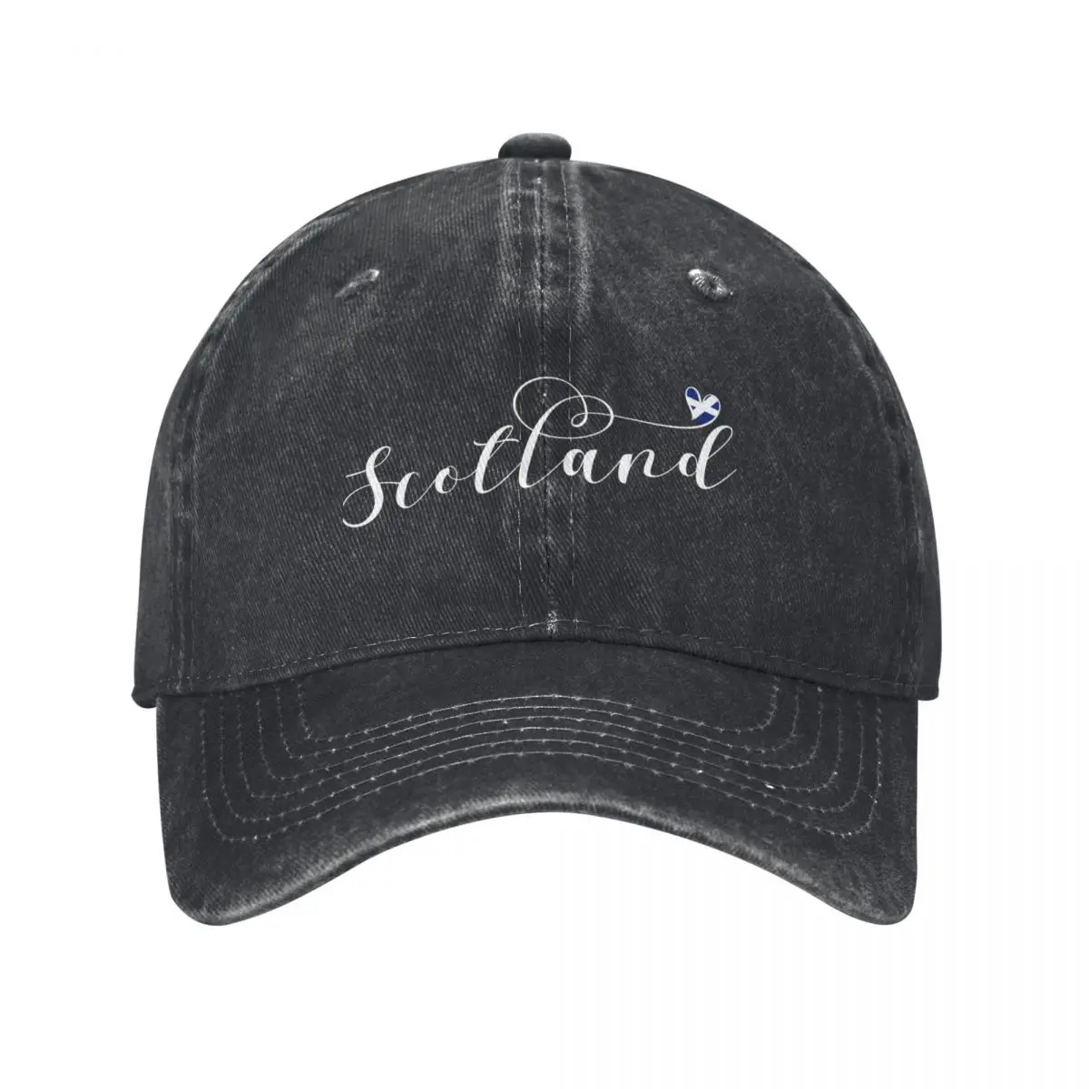 Scotland Flag in Heart, Scottish, Celtic Baseball Cap Thermal Visor party Hat Hats For Men Women's